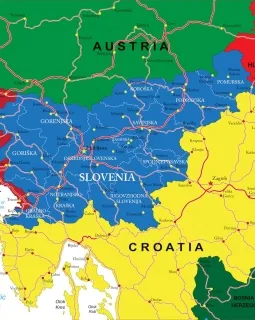 Grenzübergänge Kroatien un Slowenien