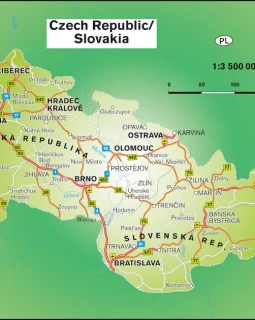 Autobahn in der Tschechischen Republik