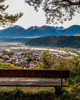 Der Zirler Berg, inmitten der beeindruckenden Tiroler