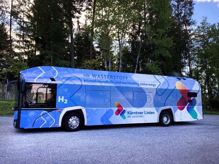 Die Wiener Stadtwerke haben 2021 die erste Tankstelle für Wasserstoffbusse in der Stadt errichtet