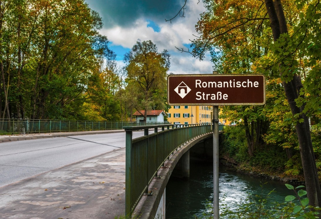 Die Romantische Straße in Deutschland