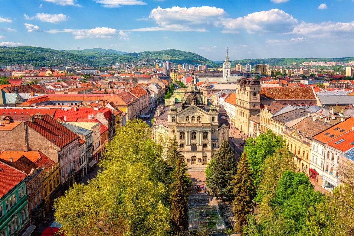 Im Laufe der Jahrhunderte wurde die Stadt Kosice von Ungaren und Türken bis hin zu Tschechen und Slowaken beherrscht.