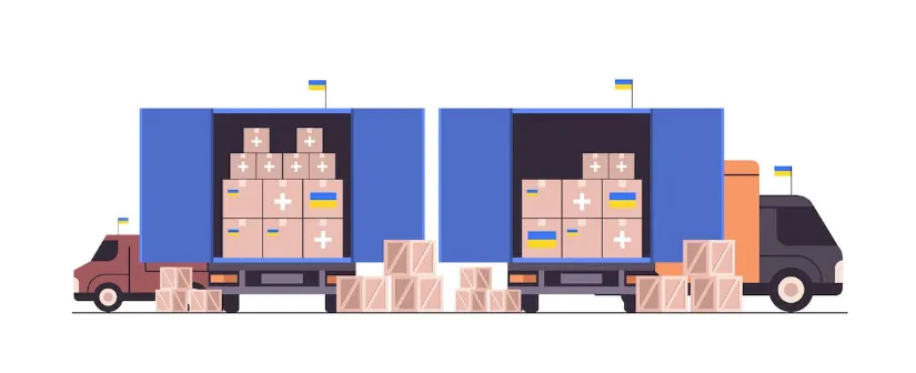 Mautbefreiung in Tschechien Hilfstransporte für die Ukraine